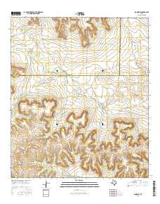 Rankin SE Texas Current topographic map, 1:24000 scale, 7.5 X 7.5 Minute, Year 2016
