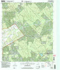 Ratcliff Texas Historical topographic map, 1:24000 scale, 7.5 X 7.5 Minute, Year 2004