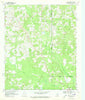 Ravanna Arkansas Historical topographic map, 1:24000 scale, 7.5 X 7.5 Minute, Year 1969