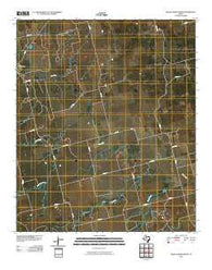 Raven Creek North Texas Historical topographic map, 1:24000 scale, 7.5 X 7.5 Minute, Year 2010