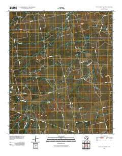 Raven Creek South Texas Historical topographic map, 1:24000 scale, 7.5 X 7.5 Minute, Year 2010