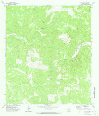 Ray Lake Texas Historical topographic map, 1:24000 scale, 7.5 X 7.5 Minute, Year 1971