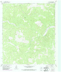 Ray Lake Texas Historical topographic map, 1:24000 scale, 7.5 X 7.5 Minute, Year 1971