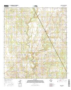 Ray Point Texas Current topographic map, 1:24000 scale, 7.5 X 7.5 Minute, Year 2016