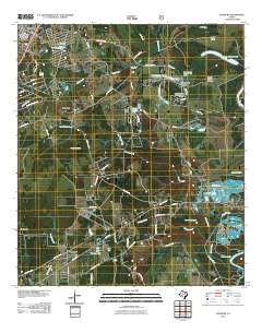 Rayburn Texas Historical topographic map, 1:24000 scale, 7.5 X 7.5 Minute, Year 2010