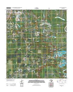 Rayburn Texas Historical topographic map, 1:24000 scale, 7.5 X 7.5 Minute, Year 2013