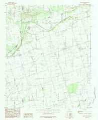 Rayland Texas Historical topographic map, 1:24000 scale, 7.5 X 7.5 Minute, Year 1983
