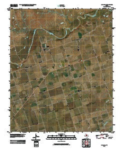 Rayland Texas Historical topographic map, 1:24000 scale, 7.5 X 7.5 Minute, Year 2010