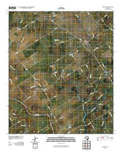 Reagan Texas Historical topographic map, 1:24000 scale, 7.5 X 7.5 Minute, Year 2010