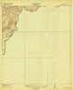 Reagan Canyon Texas Historical topographic map, 1:62500 scale, 15 X 15 Minute, Year 1918