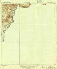 Reagan Canyon Texas Historical topographic map, 1:62500 scale, 15 X 15 Minute, Year 1918