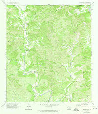Reagan Wells Texas Historical topographic map, 1:24000 scale, 7.5 X 7.5 Minute, Year 1971