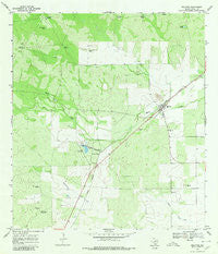 Realitos Texas Historical topographic map, 1:24000 scale, 7.5 X 7.5 Minute, Year 1967