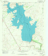 Red Bluff Texas Historical topographic map, 1:24000 scale, 7.5 X 7.5 Minute, Year 1968