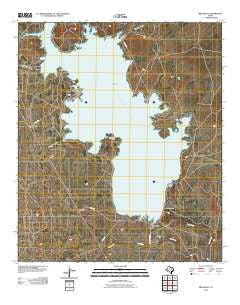 Red Bluff Texas Historical topographic map, 1:24000 scale, 7.5 X 7.5 Minute, Year 2010