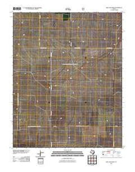 Red Cow Draw Texas Historical topographic map, 1:24000 scale, 7.5 X 7.5 Minute, Year 2010