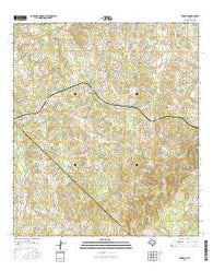 Red Rock Texas Current topographic map, 1:24000 scale, 7.5 X 7.5 Minute, Year 2016