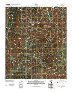 Reddy Mountain Texas Historical topographic map, 1:24000 scale, 7.5 X 7.5 Minute, Year 2010