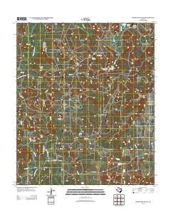 Reddy Mountain Texas Historical topographic map, 1:24000 scale, 7.5 X 7.5 Minute, Year 2012