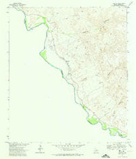 Redford Texas Historical topographic map, 1:24000 scale, 7.5 X 7.5 Minute, Year 1971