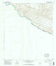 Redford SE Texas Historical topographic map, 1:24000 scale, 7.5 X 7.5 Minute, Year 1971