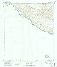Redford SE Texas Historical topographic map, 1:24000 scale, 7.5 X 7.5 Minute, Year 1971