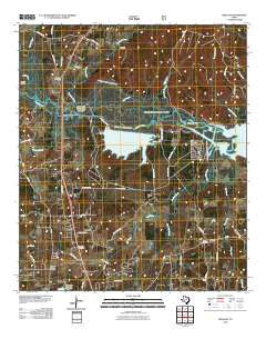 Redland Texas Historical topographic map, 1:24000 scale, 7.5 X 7.5 Minute, Year 2010