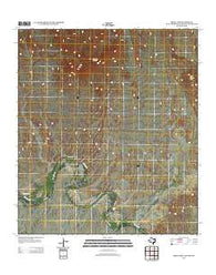Reed Camp Texas Historical topographic map, 1:24000 scale, 7.5 X 7.5 Minute, Year 2012