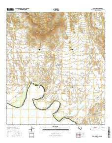 Reed Camp Texas Current topographic map, 1:24000 scale, 7.5 X 7.5 Minute, Year 2016