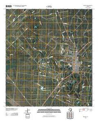 Refugio Texas Historical topographic map, 1:24000 scale, 7.5 X 7.5 Minute, Year 2010