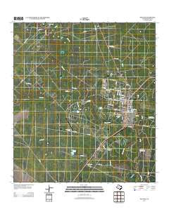 Refugio Texas Historical topographic map, 1:24000 scale, 7.5 X 7.5 Minute, Year 2013