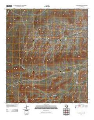 Reininger Draw Texas Historical topographic map, 1:24000 scale, 7.5 X 7.5 Minute, Year 2010