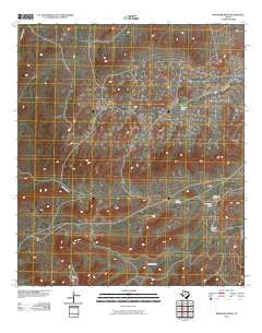 Reininger Draw Texas Historical topographic map, 1:24000 scale, 7.5 X 7.5 Minute, Year 2010