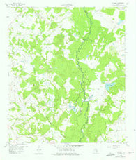 Reliance Texas Historical topographic map, 1:24000 scale, 7.5 X 7.5 Minute, Year 1959