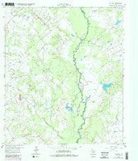 Reliance Texas Historical topographic map, 1:24000 scale, 7.5 X 7.5 Minute, Year 1959