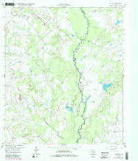 Reliance Texas Historical topographic map, 1:24000 scale, 7.5 X 7.5 Minute, Year 1959