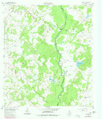 Reliance Texas Historical topographic map, 1:24000 scale, 7.5 X 7.5 Minute, Year 1959