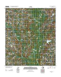 Reliance Texas Historical topographic map, 1:24000 scale, 7.5 X 7.5 Minute, Year 2013