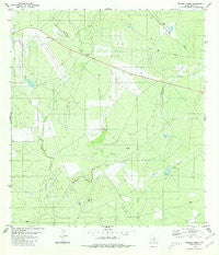 Retama Creek Texas Historical topographic map, 1:24000 scale, 7.5 X 7.5 Minute, Year 1980