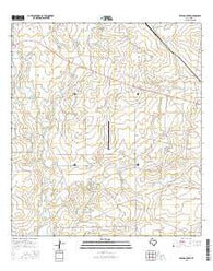 Retama Creek Texas Current topographic map, 1:24000 scale, 7.5 X 7.5 Minute, Year 2016