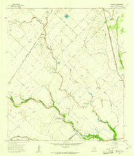 Rexville Texas Historical topographic map, 1:24000 scale, 7.5 X 7.5 Minute, Year 1960