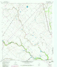 Rexville Texas Historical topographic map, 1:24000 scale, 7.5 X 7.5 Minute, Year 1960