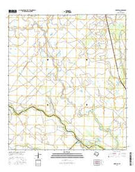 Rexville Texas Current topographic map, 1:24000 scale, 7.5 X 7.5 Minute, Year 2016