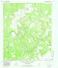 Reynolds Bend Texas Historical topographic map, 1:24000 scale, 7.5 X 7.5 Minute, Year 1966