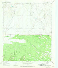 Reynolds Bend NW Texas Historical topographic map, 1:24000 scale, 7.5 X 7.5 Minute, Year 1965