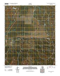 Reynolds Bend NW Texas Historical topographic map, 1:24000 scale, 7.5 X 7.5 Minute, Year 2010