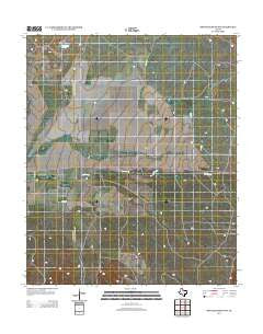 Reynolds Bend NW Texas Historical topographic map, 1:24000 scale, 7.5 X 7.5 Minute, Year 2012
