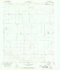 Rhea Texas Historical topographic map, 1:24000 scale, 7.5 X 7.5 Minute, Year 1965