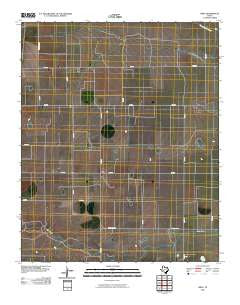 Rhea Texas Historical topographic map, 1:24000 scale, 7.5 X 7.5 Minute, Year 2010