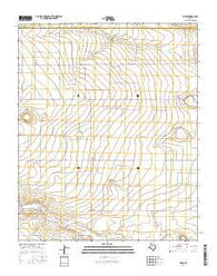Rhea Texas Current topographic map, 1:24000 scale, 7.5 X 7.5 Minute, Year 2016